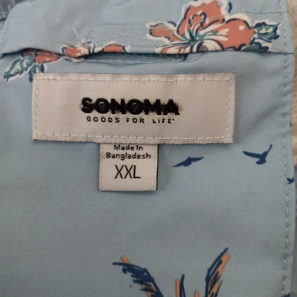 Sonoma Goods For Life Palm Tree Tropical Swim Trunks